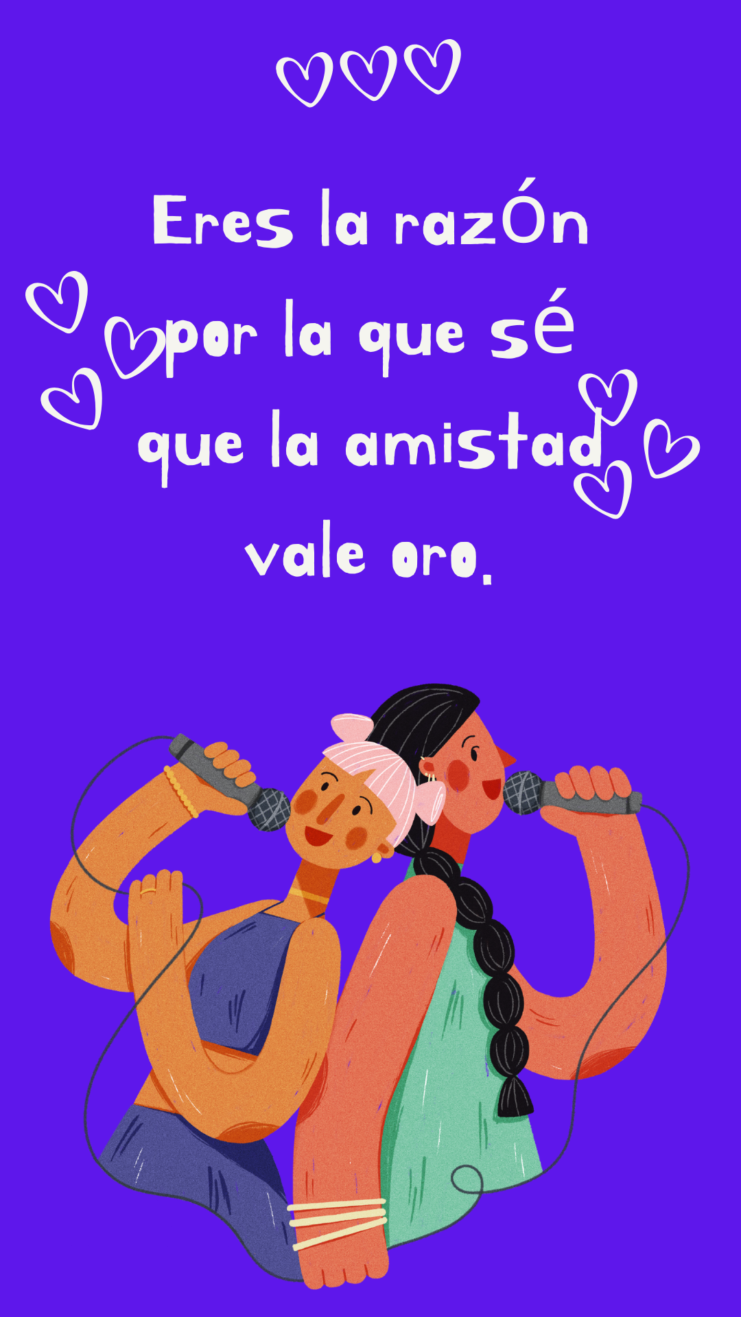 Frases para el día de la amistad cortas.