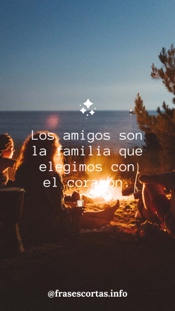 Mensaje corto para expresar amistad.