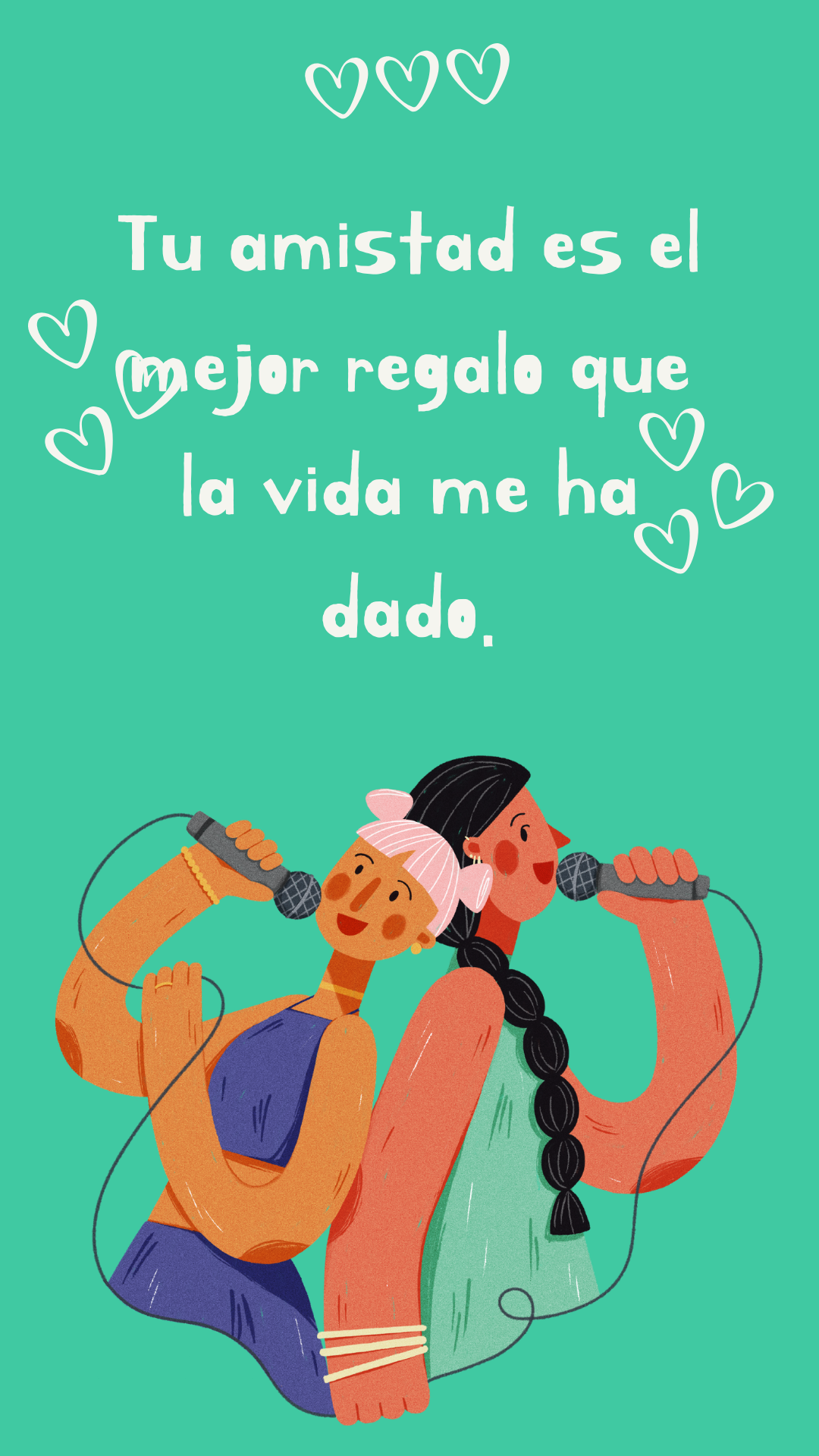 Frases para el día de la amistad cortas.