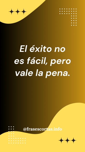 Frase corta motivadora, versión 7.