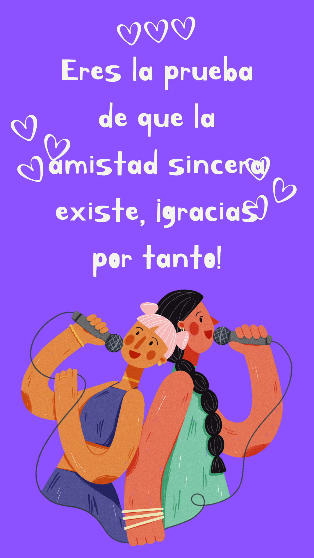 Frases para el día de la amistad cortas.