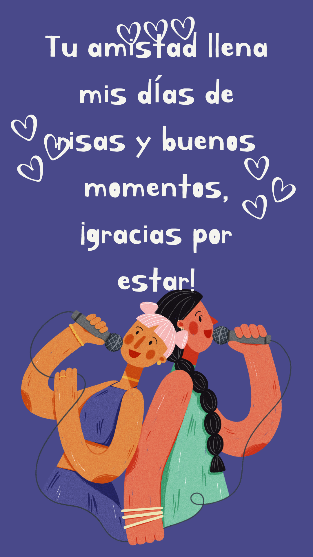 Frases para el día de la amistad cortas.