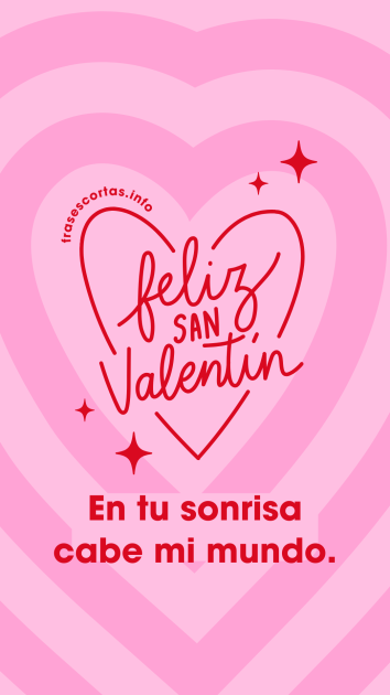 Para aquellos que son verdaderamente románticos, esta frase de San Valentín les encaja muy bien.